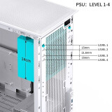 Boîtier Jonsbo D41 Mesh SC White