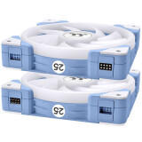 Case fan Thermaltake SWAFAN EX14 ARGB Sync Fan Hydrangea Blue TT Premium Edition (3-Fan Pack) (CL-F184-PL14BU-A)