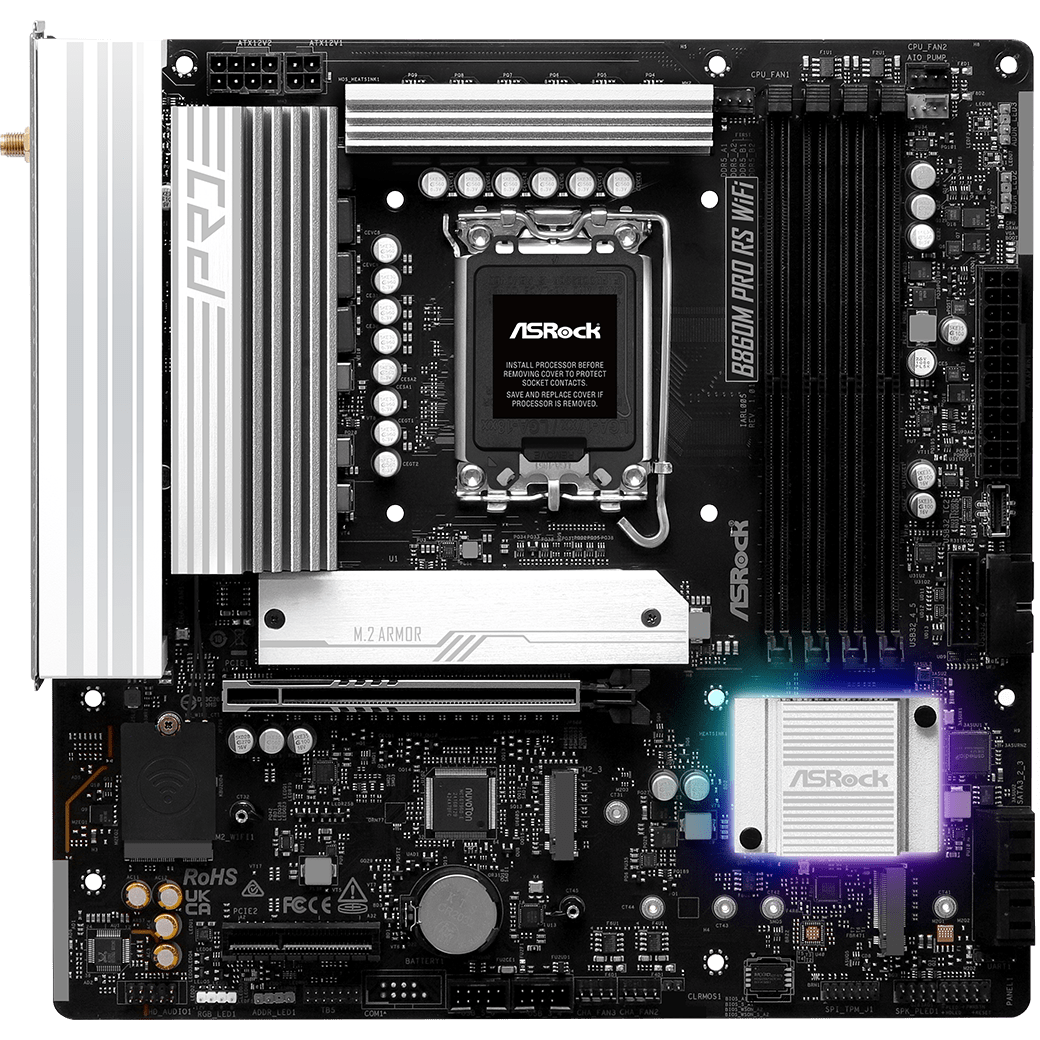 Carte mère ASRock B860M Pro RS WiFi
