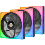 Case fan Thermaltake TOUGHFAN 12 RGB High Static Pressure TT Premium Edition Black (3-Fan Pack) (CL-F135-PL12SW-A)