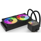 Système de refroidissement liquide Valkyrie V240 Lite ARGB Black (5298003821196)
