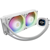 Système de refroidissement liquide GAMDIAS Aura GL240 Digital White (16322-05100-30000-G)