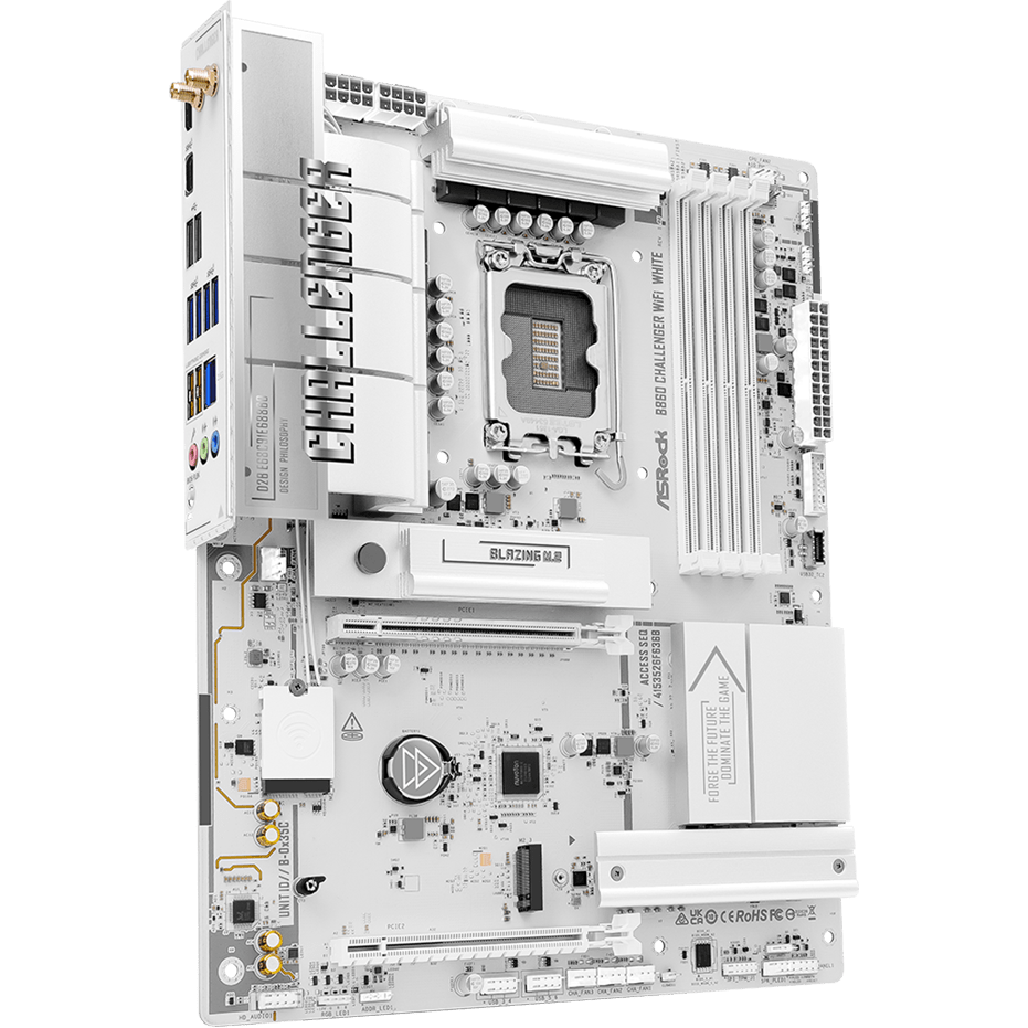 Carte mère ASRock B860 Challenger WiFi White - photo 2