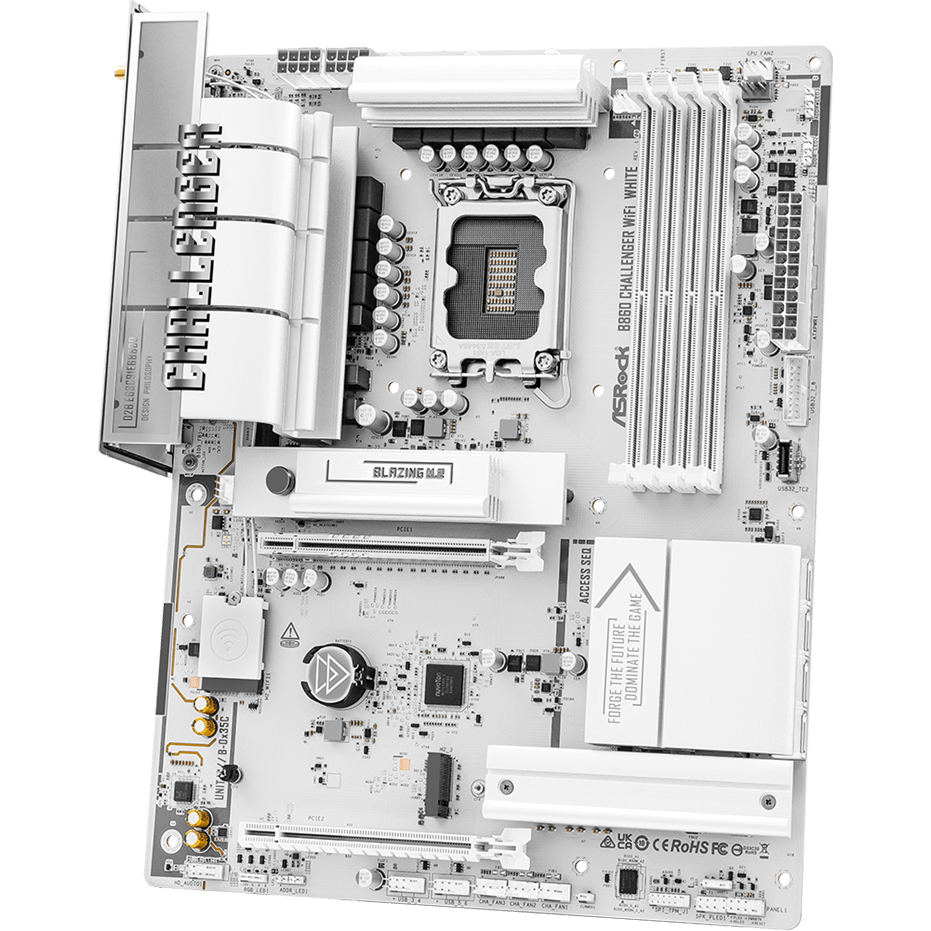 Carte mère ASRock B860 Challenger WiFi White - photo 3