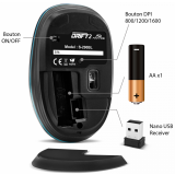 Mouse Advance DRIFT2 Blue (S-290BL)