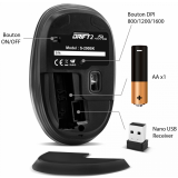 Mouse Advance DRIFT2 Black (S-290BK)