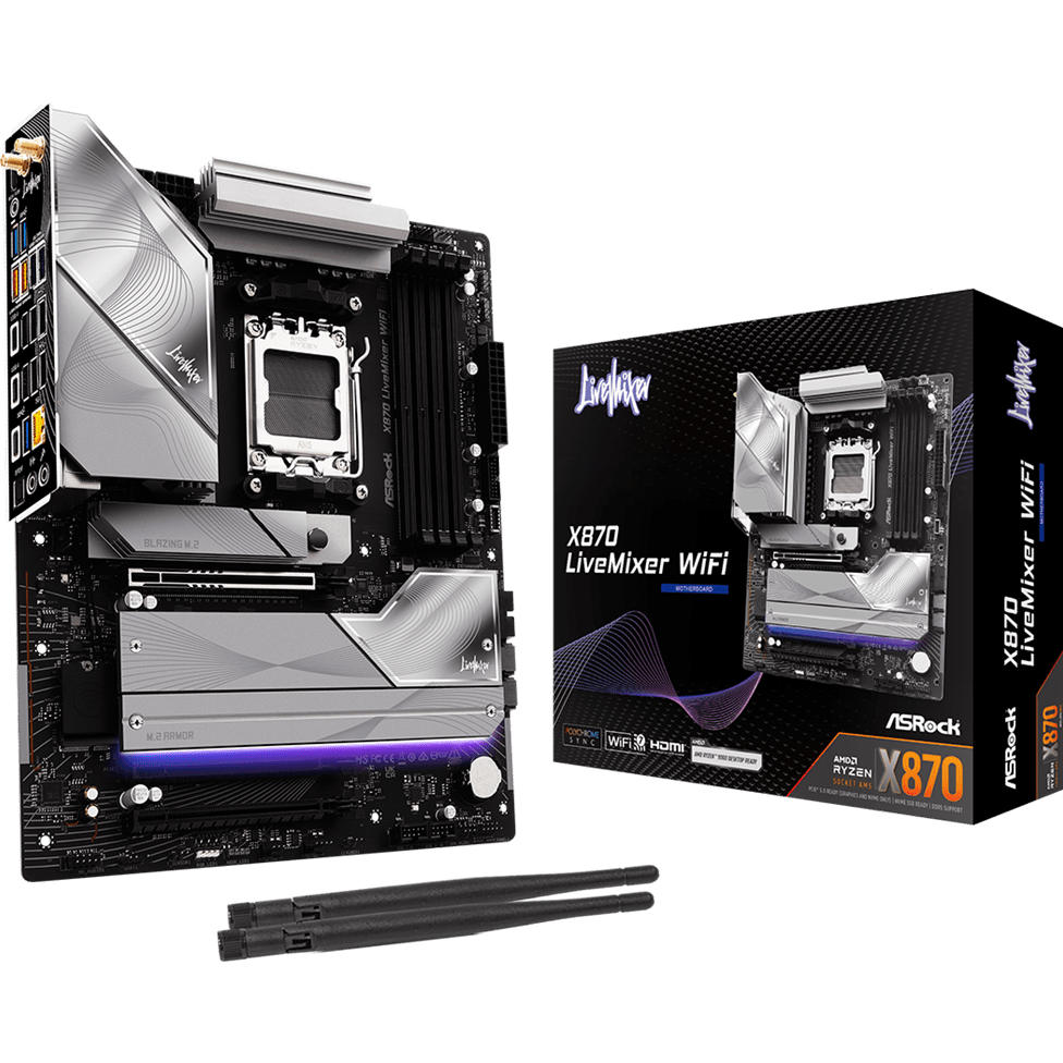 Carte mère ASRock X870 LiveMixer WiFi - photo 5
