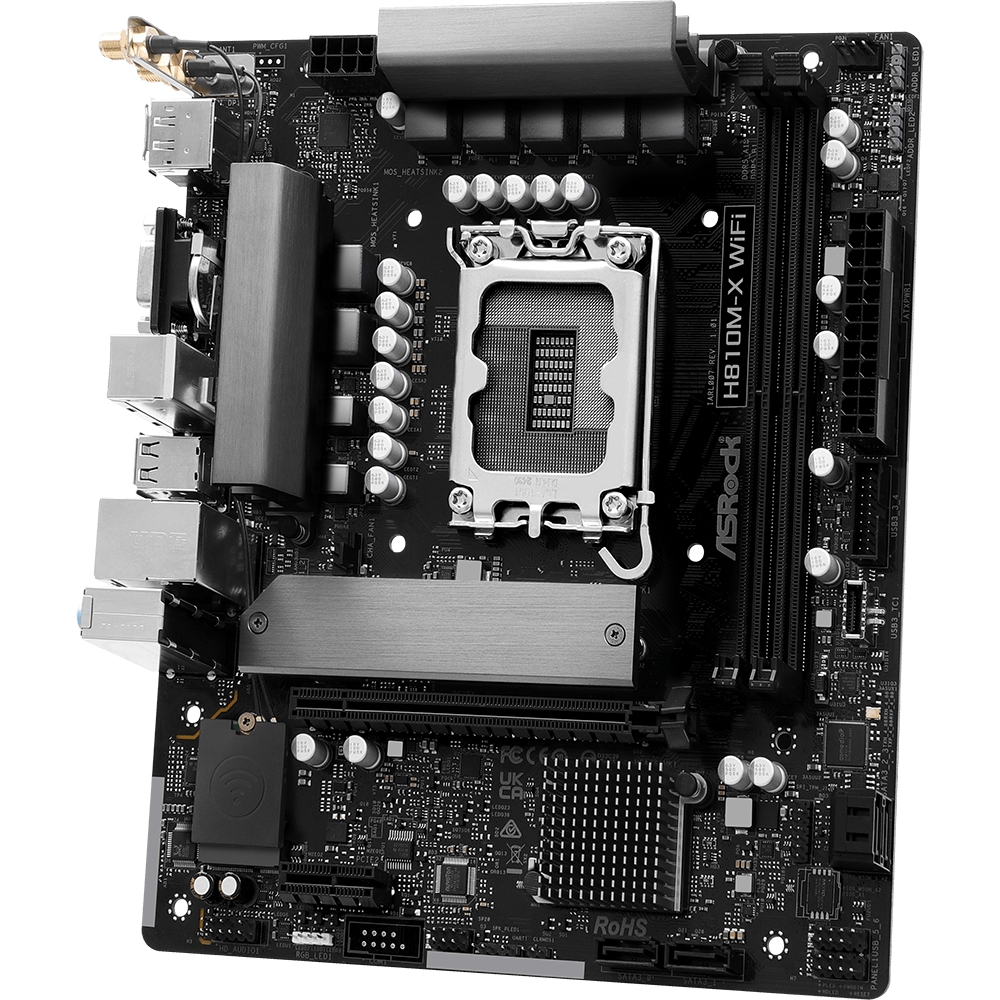 Motherboard ASRock H810M-X WiFi - photo 3