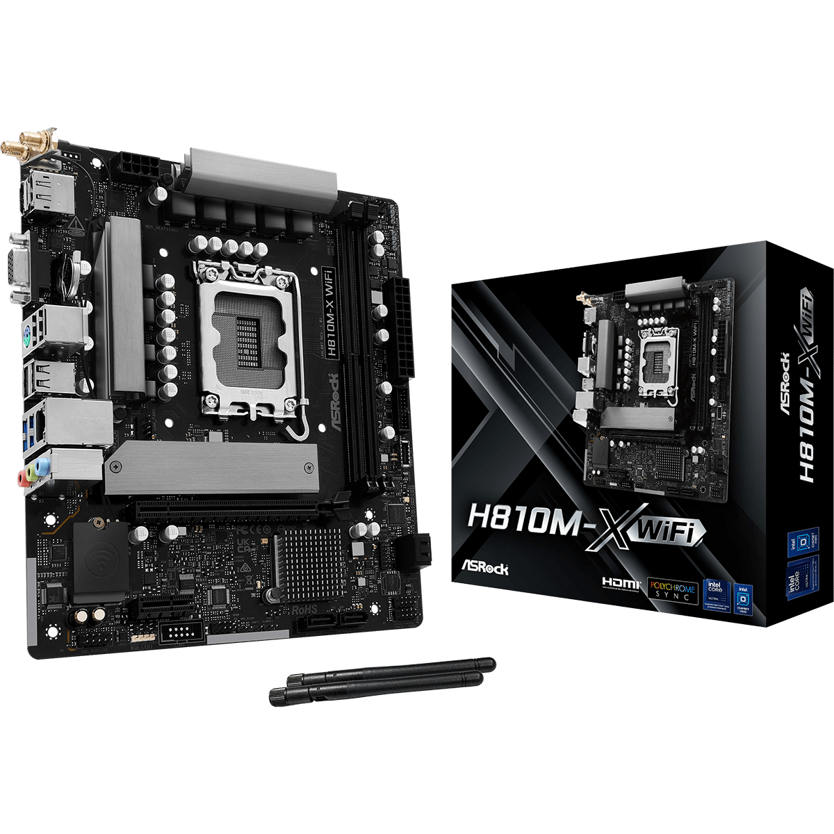 Motherboard ASRock H810M-X WiFi - photo 5