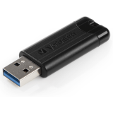 USB Flash накопитель 32GB Verbatim PinStripe Black (49317)