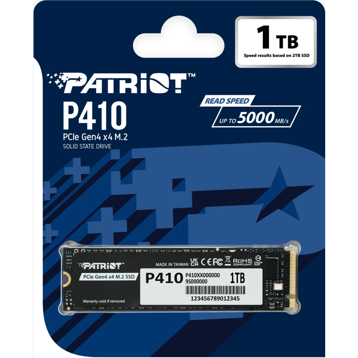 SSD Drive 1TB Patriot P410 (P410P1TBM28H) - photo 4