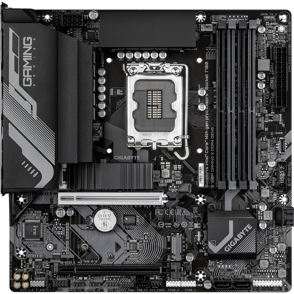 carte mère Gigabyte B760M GAMING X DDR4 GEN5
