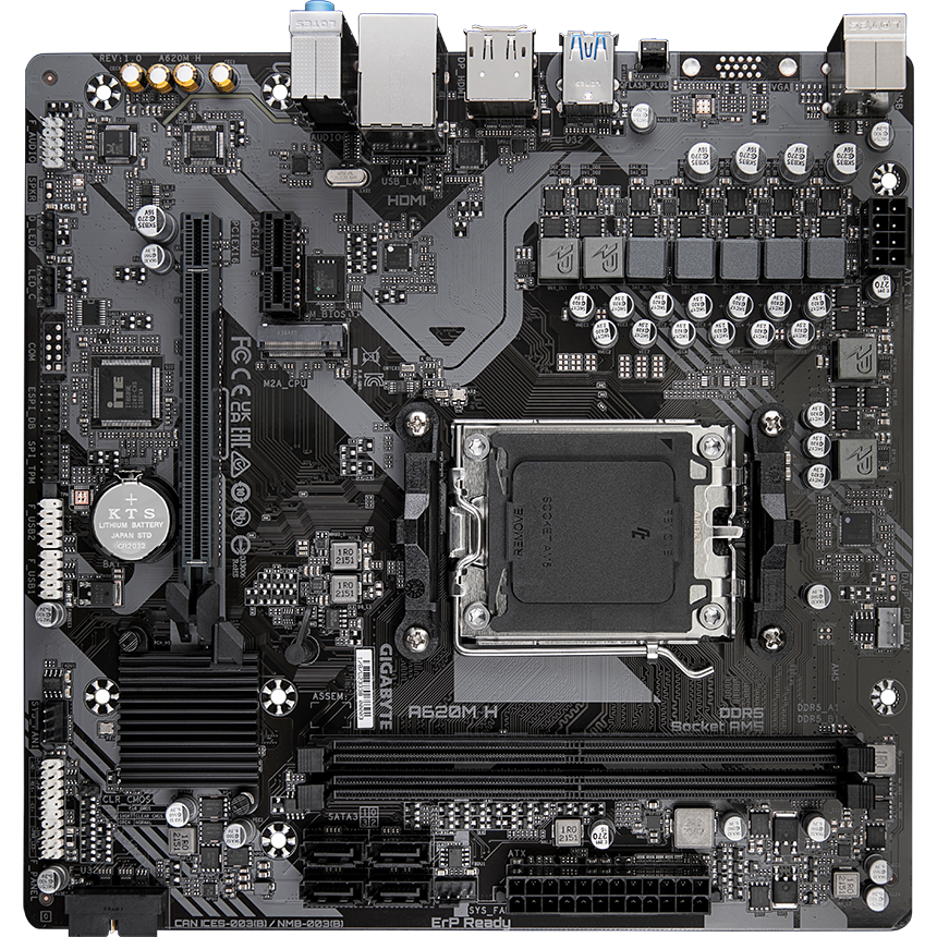 Motherboard Gigabyte A620M H - photo 3