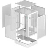 Boîtier DeepCool CH170 DIGITAL White (R-CH170-WHNPI0D-G-1)