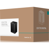 Boîtier DeepCool CH170 DIGITAL Black (R-CH170-BKNPI0D-G-1)