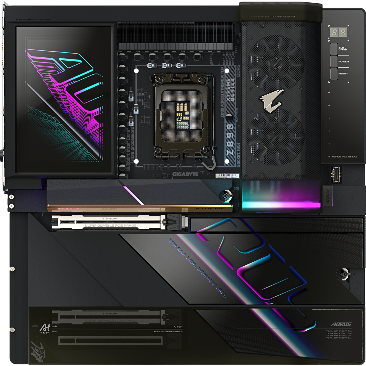Motherboard Gigabyte Z890 AORUS XTREME AI TOP