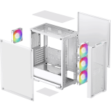 Boîtier DeepCool CC560 MESH V2 White (R-CC560-WHAMA4-G-2)