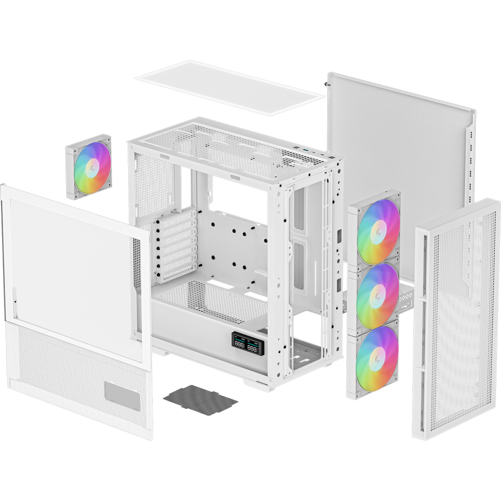 Boîtier DeepCool CH560 ARGB Digital White - R-CH560-WHAPE4D-G-1 - photo 13