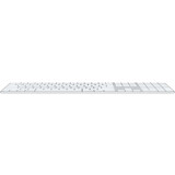 Keyboard Apple Magic Keyboard With Touch ID and Numeric Keypad White Keys (USB-C) (French) (MXK73F/A)