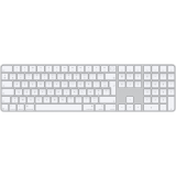 Keyboard Apple Magic Keyboard With Touch ID and Numeric Keypad White Keys (USB-C) (French) (MXK73F/A)