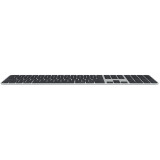 Keyboard Apple Magic Keyboard With Touch ID and Numeric Keypad Black Keys (USB-C) (French) (MXK83F/A)
