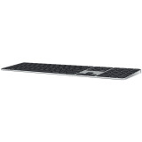 Keyboard Apple Magic Keyboard With Touch ID and Numeric Keypad Black Keys (USB-C) (French) (MXK83F/A)