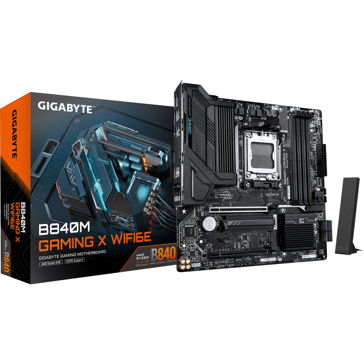 Motherboard Gigabyte B840M GAMING X WIFI6E - photo 4