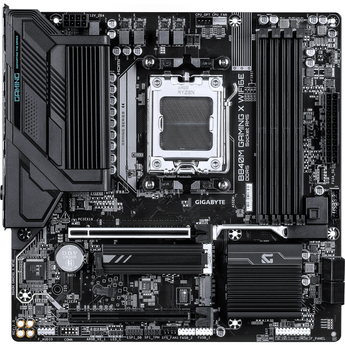 Motherboard Gigabyte B840M GAMING X WIFI6E