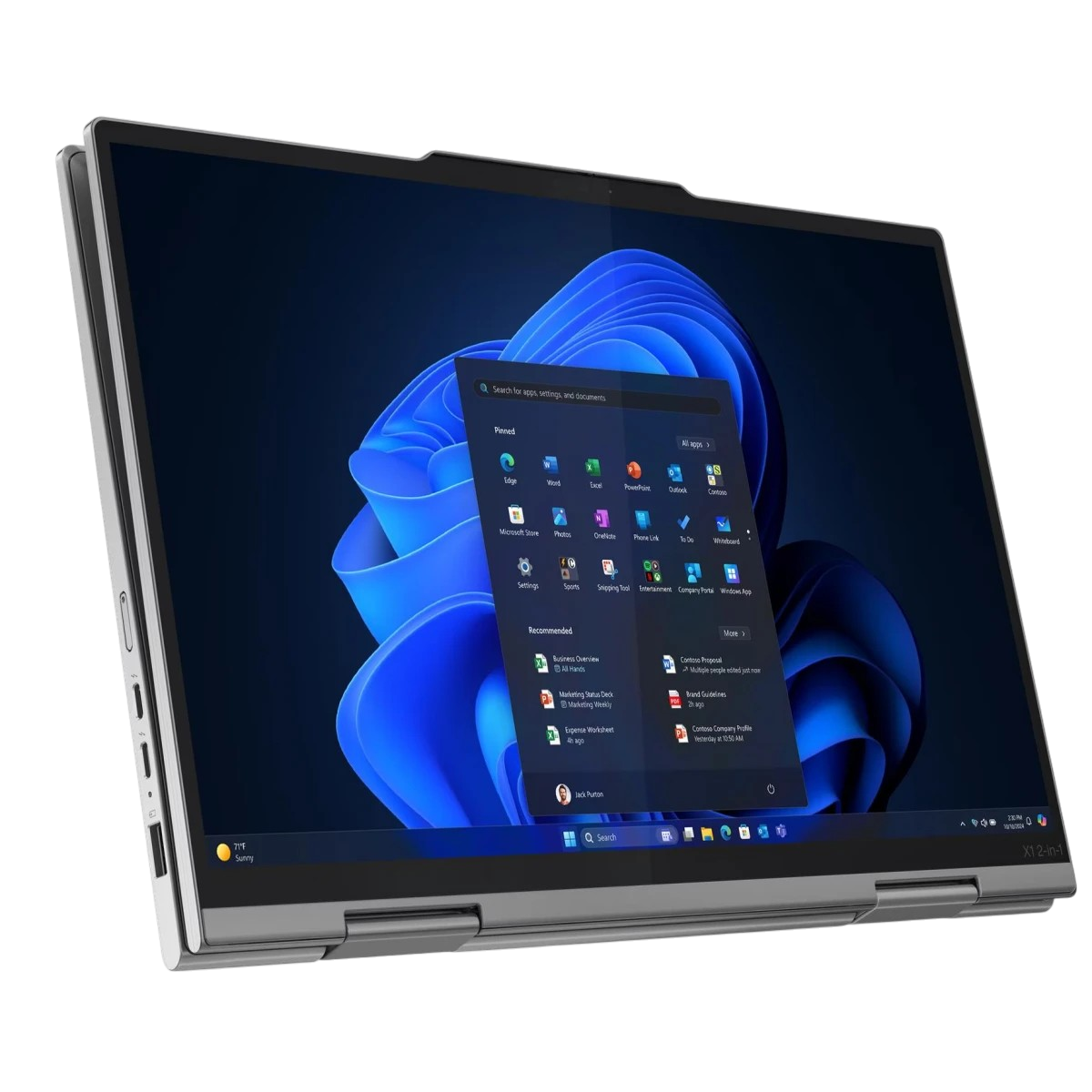 Laptop Lenovo ThinkPad X1 2-in-1 Gen 10 Aura Edition (21Q0004MFR) - photo 7