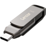 USB Flash накопитель 32GB Lexar JumpDrive Dual D400 Grey (LJDD400032G-BNQNG)
