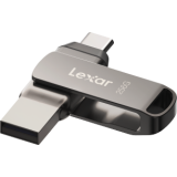 USB Flash накопитель 256GB Lexar JumpDrive Dual D400 Grey (LJDD400256G-BNQNG)