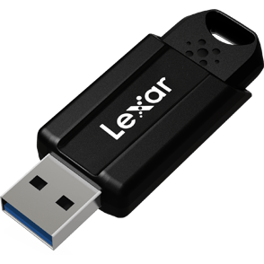 USB Flash накопитель 64GB Lexar JumpDrive S80 Black - LJDS080064G-BNBNG