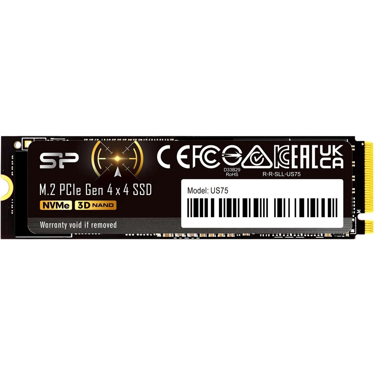 SSD interne 1TB Silicon Power US75 (SP01KGBP44US7505)