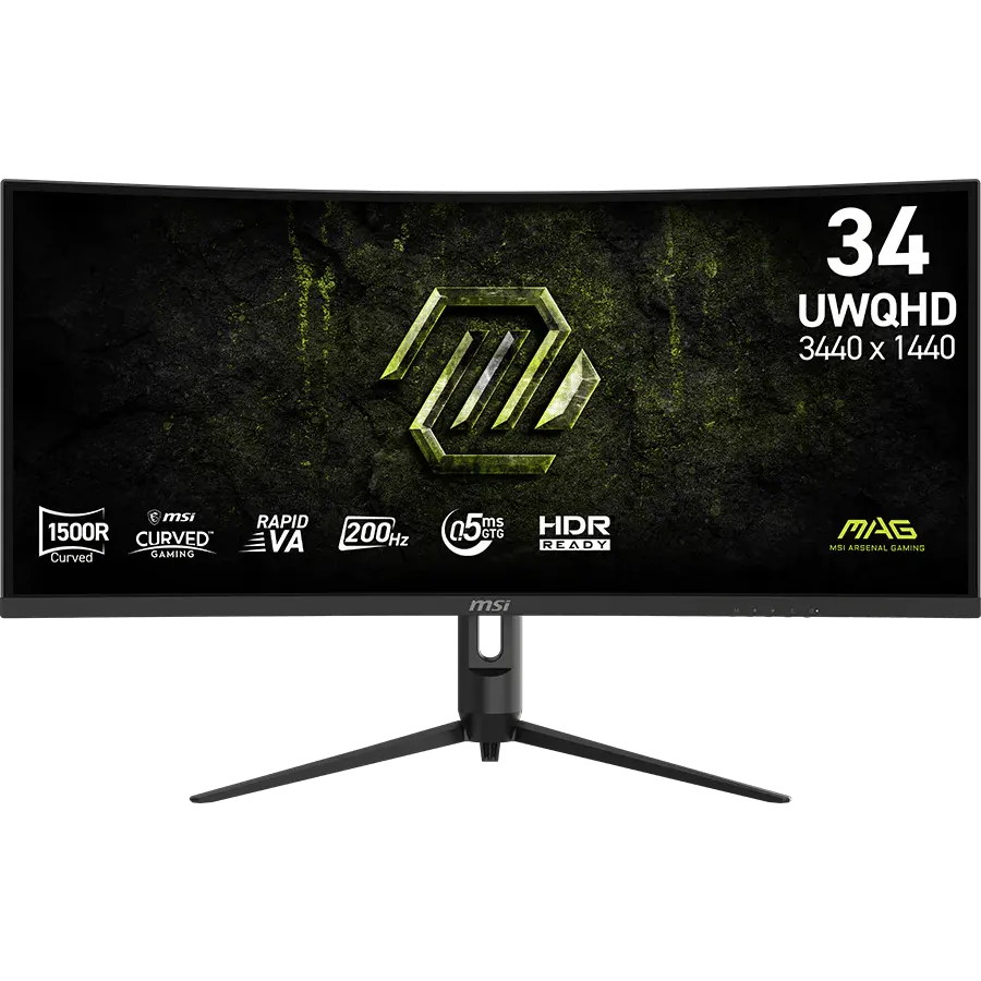 Монитор MSI 34" MAG 342CQRFDE E20 - 9S6-3DB64H-090