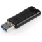 USB Flash накопитель 128GB Verbatim PinStripe Black (49319)