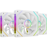 Вентилятор для корпуса Mars Gaming MF-LinkFinityKit2R White (3-Fan Pack) (MFLINKFINITYKIT2RW)