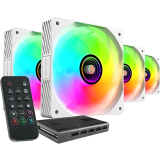 Вентилятор для корпуса Mars Gaming MF-Si4kit White (4-Fan Pack) (MFSI4KITW)