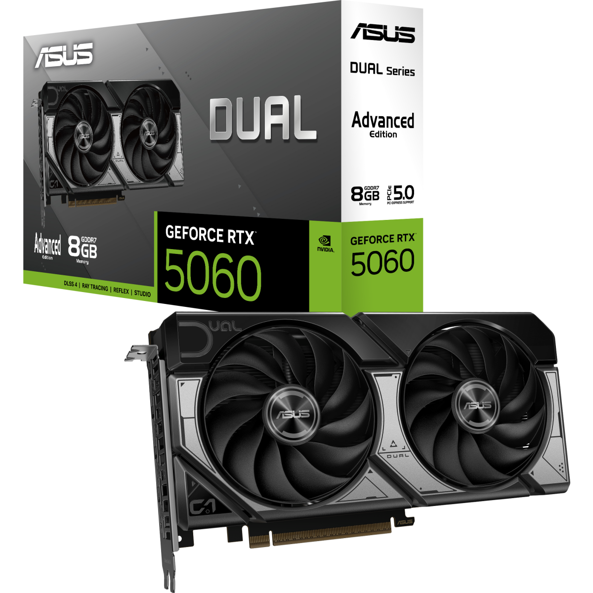 Graphics card NVIDIA GeForce RTX 5060 ASUS Dual OC Advanced 8GB (DUAL-RTX5060-O8G-A) - photo 8