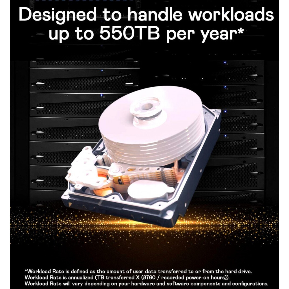 Cietais disks 18Tb SATA-III WD Gold (WD181KRYZ) - foto 4