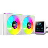 Система жидкостного охлаждения Mars Gaming ML-LCDPro240 White (MLLCDPRO240W)
