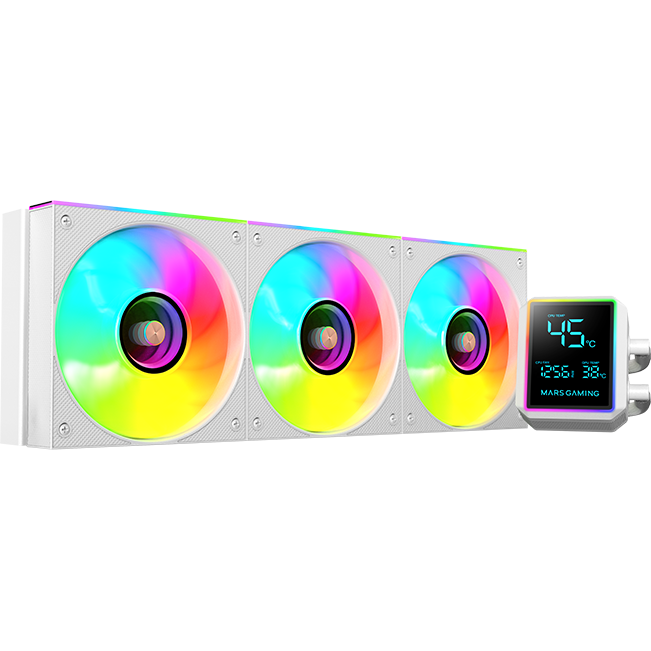 Liquid Cooling System Mars Gaming ML-LCDPro360 White - MLLCDPRO360W