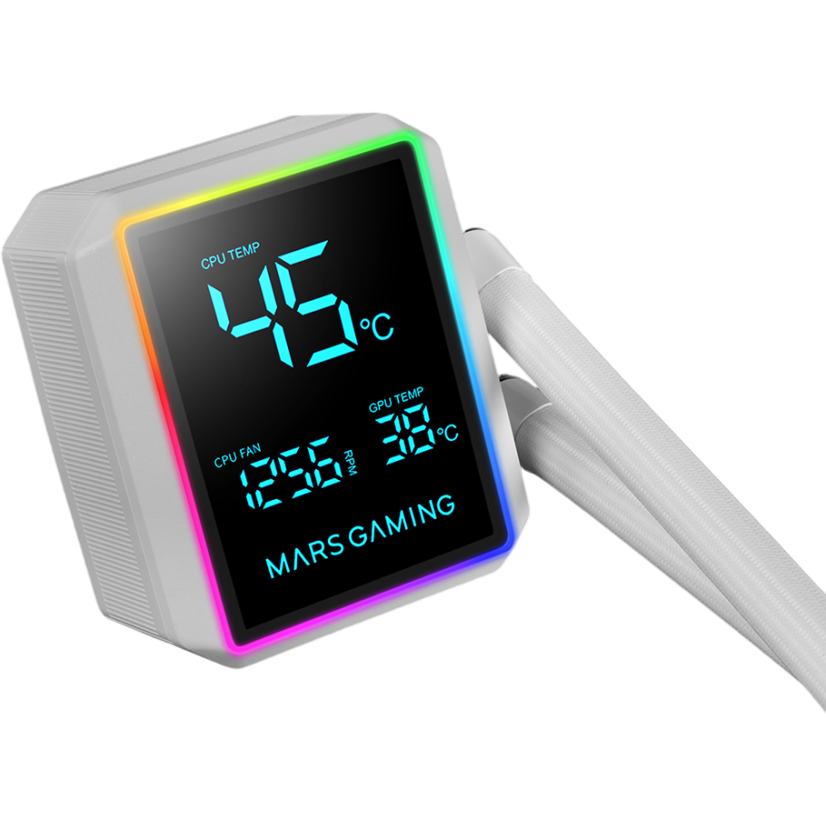 Liquid Cooling System Mars Gaming ML-LCDPro360 White - MLLCDPRO360W - photo 2