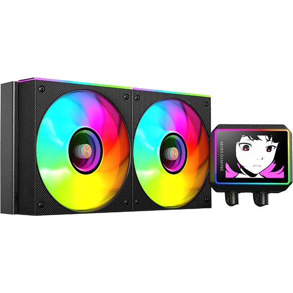Система жидкостного охлаждения Mars Gaming ML-Vision II 240 Black - MLVISIONII240