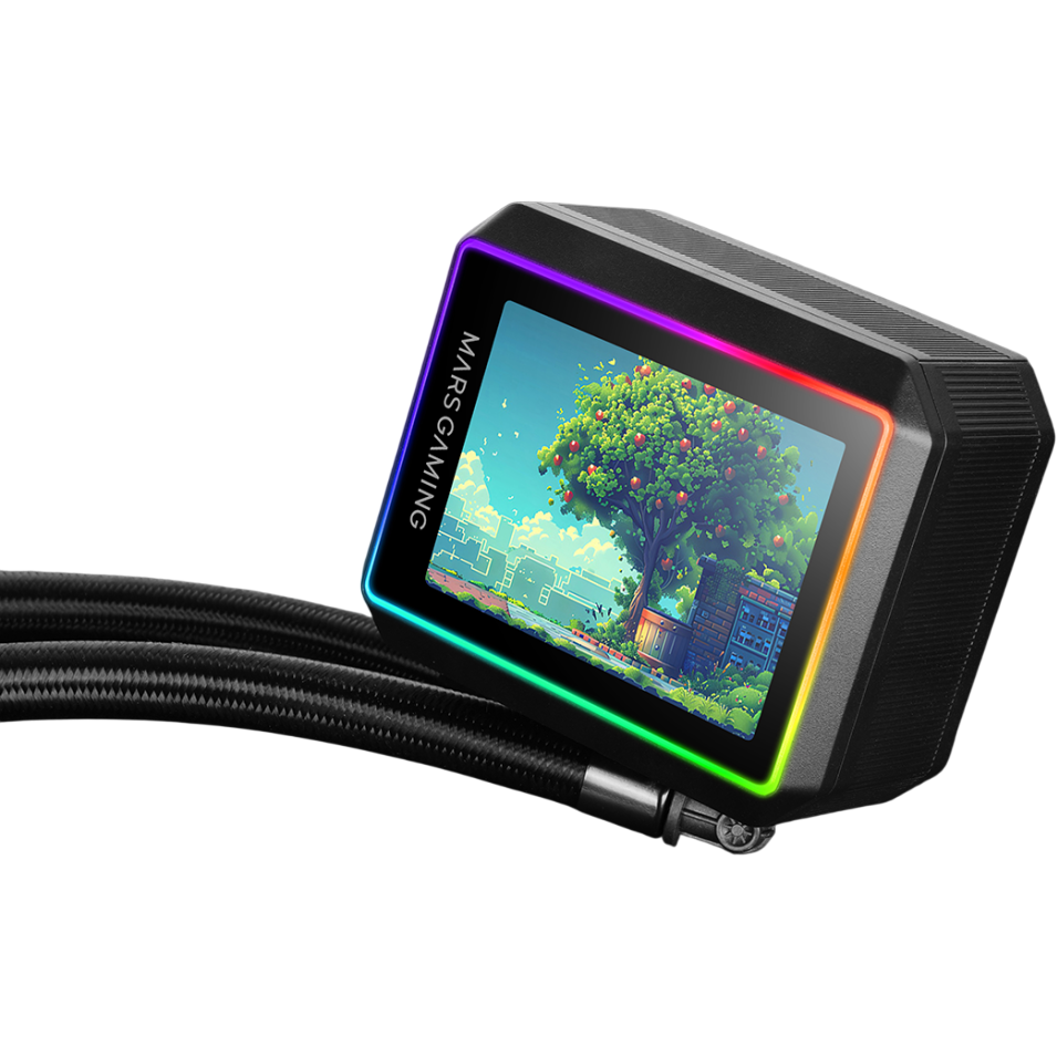 Система жидкостного охлаждения Mars Gaming ML-Vision II 240 Black - MLVISIONII240 - photo 2