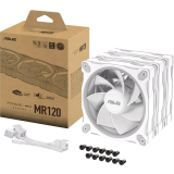 Вентилятор для корпуса ASUS Prime MR120 ARGB Reverse White (3 pcs) (90DA00L3-B09020)