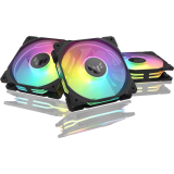 Вентилятор для корпуса ASUS TUF Gaming TR120 ARGB Reverse Black (3 pcs) (90DA00D0-B09020)