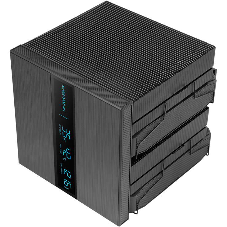 Cooler Mars Gaming MCPU-LCDPro Black - MCPULCDPRO - photo 4