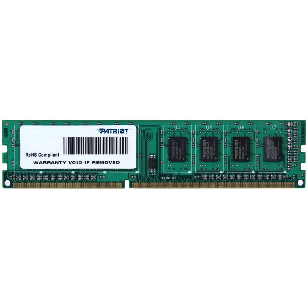 Operatīvā atmiņa 4Gb DDR-III 1600MHz Patriot Signature (PSD34G160081)
