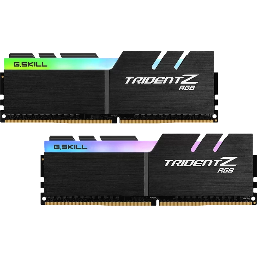Mémoire vive 16GB DDR4 3600MHz G.Skill Trident Z RGB (F4-3600C18D-16GTZRX) (2x8GB KIT)