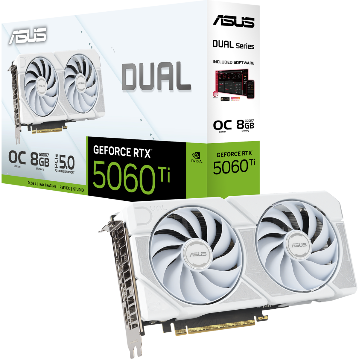 Видеокарта NVIDIA GeForce RTX 5060 Ti ASUS Dual White OC 8GB (DUAL-RTX5060TI-O8G-WHITE) - photo 13